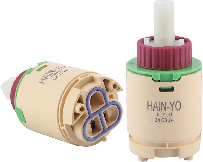 Hain-Yo HJ-40 (JL01GJ) Faucet Cartridge Replacement 40mm Diameter Shower Cartridge，40mm Pressure Balance Cartridge