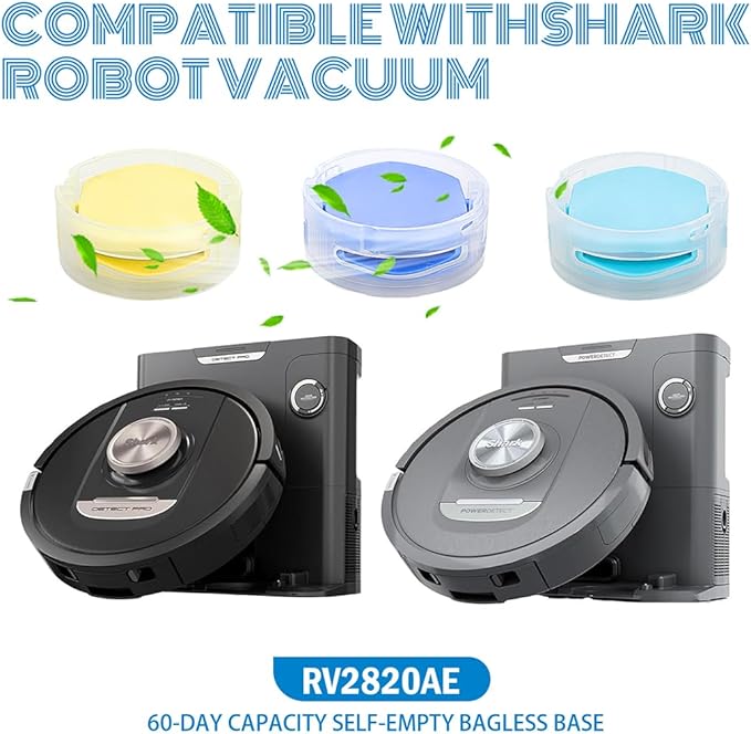 6 Pack Replacement for Shark Odor Neutralizer Cartridge AZ3002 HZ3002 Accessories for Shark Vacuum Cleaner Odor Neutralizer/air Purifier HP302.1541fc3000 Fragrant odor (multiple fragrances)