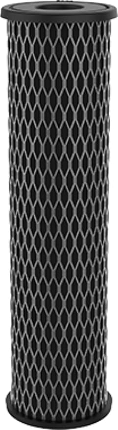 Pentair OMNIFilter TO1 Carbon Water Filter, 10-Inch, Standard Whole House Carbon Wrap Sediment and Taste & Odor Replacement Filter Cartridge, 10" x 2.5", 5 Micron, Pack of 6
