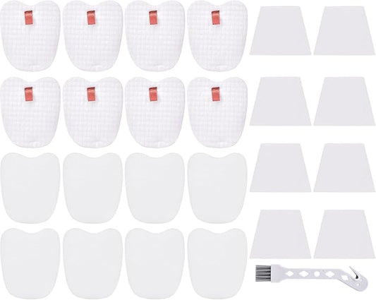 Leadaybetter HV343amz Filter Replacement for Shark Rocket DeluxePro Zero-M Ultra-Light HV345 HV343 ZS350 ZS351 ZS351C ZS352 UV480 HV322 HV320 Corded Stick Vacuum, Part # XPMFK320 & 1084FTV320 (8 Pack)