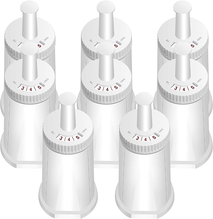 TOMOON Water Filter Replacement for Breville Espresso Machines Barista Touch BES880, Barista Pro BES878,Oracle Touch BES990,Oracle BES980,Dual Boiler BES920 Bambino ClaroSwiss Sage,8 Pack