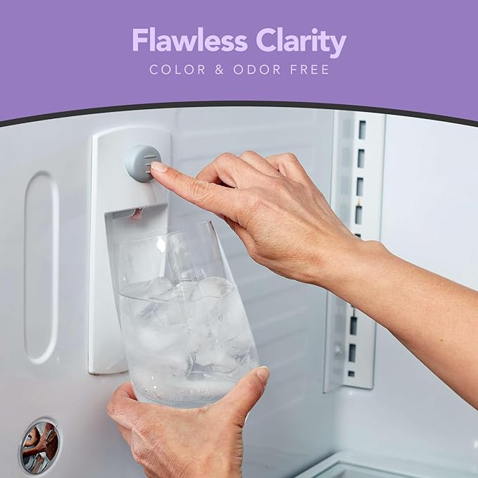 MOAJ Water Filter Replacement for GE MWF, FMG-1, HWF, Brita GERF-100, Kenmore 46-9991, Aqua Fresh WF-287 | NSF42 Certified Refrigerator Filter 2-Pack | Removes Chlorine, Color, Odor, & More | MJ0600RE