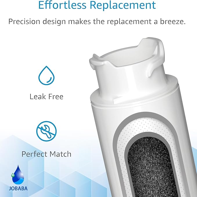 EPTWFU01 Water Filter Replacement, Compatible with Frigidaire EPTWFU01, Pure Source Ultra II, EWF02, 3 Pack