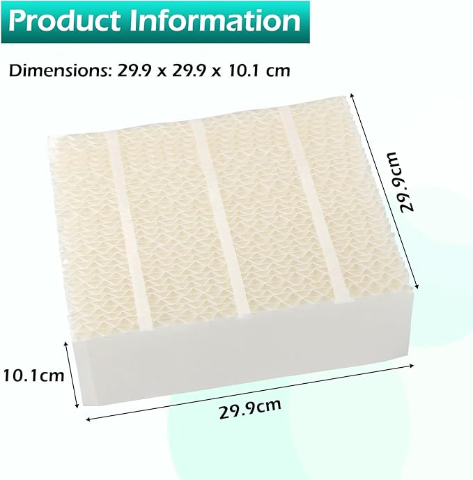 1043 Super Humidifier Wick Filter Replacement for Essick Air, Aircare Ma1201, Ma0800, Ep9500 Ep9700 Ep9800 Ep9R500 Ep9R700 Ep9R800 826000 831000, Bemis Space Saver 800/8000 Humidifier Wick