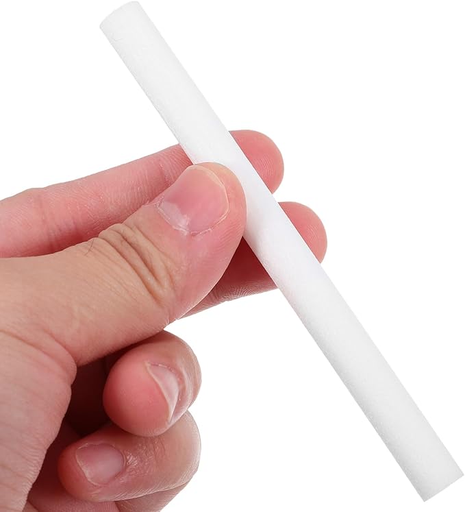 FRCOLOR 150pcs Essential Oil Diffuser Sticks Aromatherapy Car Diffuser Sponges Humidifier Filter Replacement Wick Absorbent Sticks