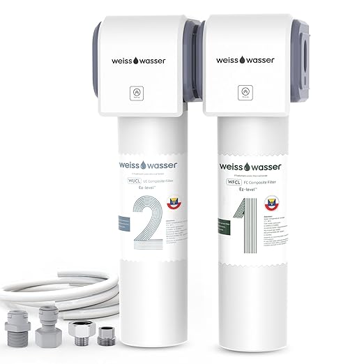 0.01μm Under Sink Water Filter, Multi-Stage Ultra Filtration for Baçtёria, Chlorine & Odor Reduction, 9K Gal/2-Yr, Easy Install, WU2.SH01-N