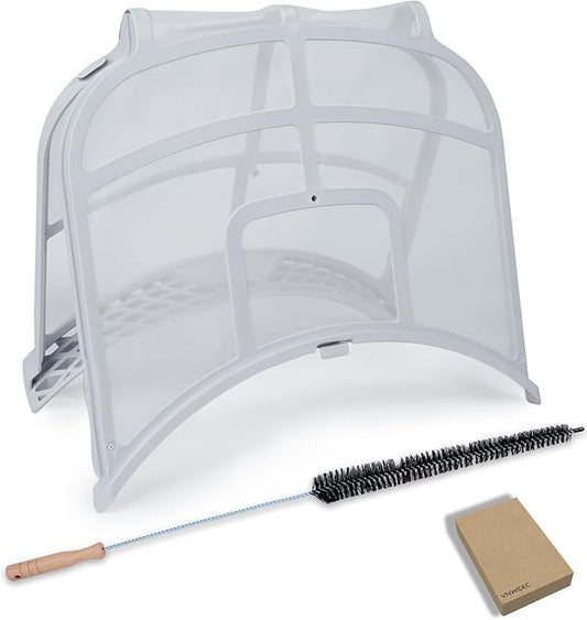 Upgraded 81072 81963 81982 81983 DLGX8901B DLGX9501V DLGX9501W Dryer Lint Filter Replacement for LG Dryer