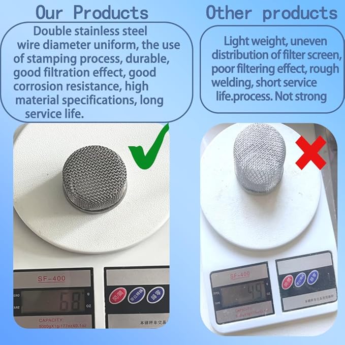 Airless Spray Filter Screen set 244067 181072 287032 Replacement for Graco Paint Sprayer Parts 695 795 1095 1595 3900 5900 7900,Pump Inner Core and Gun Filter