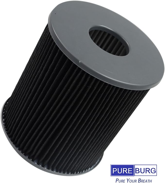 PUREBURG Replacement Filter Compatible with Molekule Air Mini & Air Mini+ Air Purifier, 2-Pack 6.1"(OD) x 6.5"(H)
