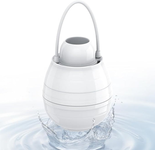 Bath Water Filter for Tub Faucet with Overflow, 10-Layer Filtration, 7500 Gallons, Removes Chlorine, Hard Water Softener, Vitamin C, Skin & Hair Care