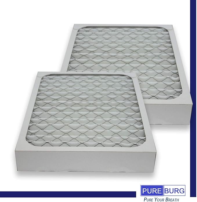 PUREBURG 2-Pack Replacement HEPA Filters Compatible with Hunter HEPAtech 30928 fits 30057 30059 30067 30078 30079 30124 30126 Air Purifiers