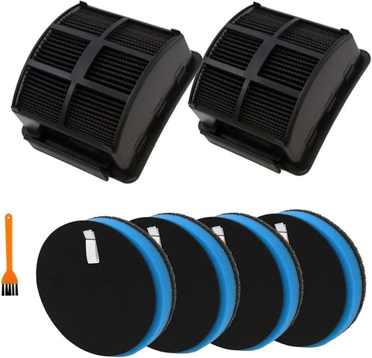 2-Pack Replacement Filter Set for Bissell 2998 Multiclean Lift-Off Pet Vacuum, Compatible with Bissell 2998 2999 2849 28492 3000 3057 28524 2920 3059 3399 2852 3125W Vacuum, Part# 1625641