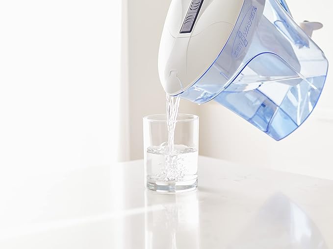 ZeroWater 12-Cup Ready-Pour 5-Stage Water Filter Pitcher 0 TDS for Improved Tap Water Taste - IAPMO Certified to Reduce Lead, Chromium, and PFOA/PFOS