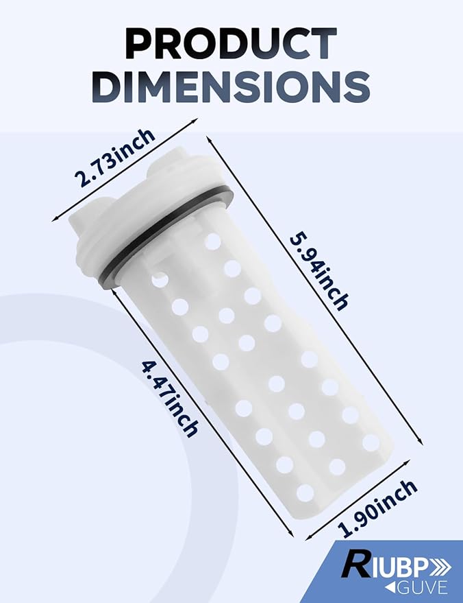 Washing Machine Drain Pump Filter Fit for WBVH5100H0WW、WBVH5100H1WW、WBVH6240F0GG、WBVH6240F0WW Etc Replace WH11X34741 WH23X10029 WH23X10027 AP7205454 4977949 PS16874133 EAP16874133