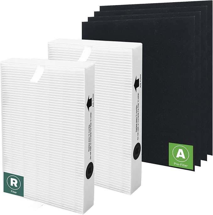 APPLIANCEMATES HPA200 HEPA Filter Replacement for Honeywell HPA200 HRF-ARVP200 Series Air Purifiers HPA200, HPA201, HA202, HPA204, HPA250