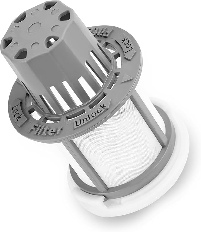 WD49X24057 Dishwasher Ultra Fine Filter Kit Compatible with GE Hotpoint, Fine Filter Replace WD12X10416, WD12X20107 WD12X21676 WD12X21976 WD12X23736 GDT550PYR7FS DDT595SBL5TS GDT655SMJ2ES