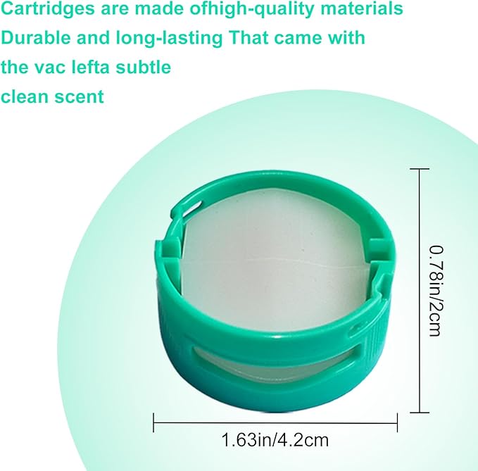 8Pack odor neutralizer fit for shark vacuum Replacement Cartridges: Compatible with Shark HZ702 AZ3000 AZ3002 HZ3000 HZ3002 IZ862H IZ562H ZD550 Vacuum Cleaner & Air Purifier - 1541FC3000 Original