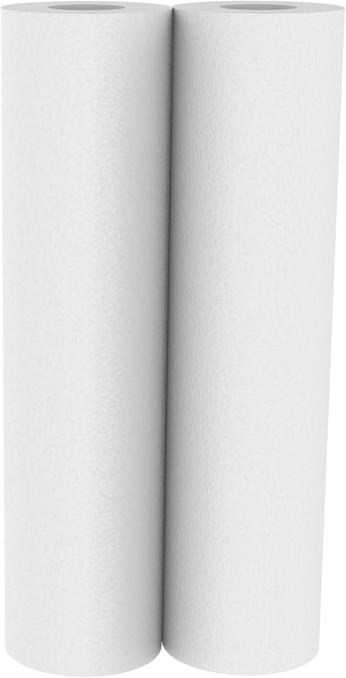 Pentair OMNIFilter RS14 Sediment Water Filter, 10-Inch, Standard Whole House Polypropylene Spun Sediment Replacement Filter Cartridge, 10" x 2.5", 10 Micron, Pack of 2