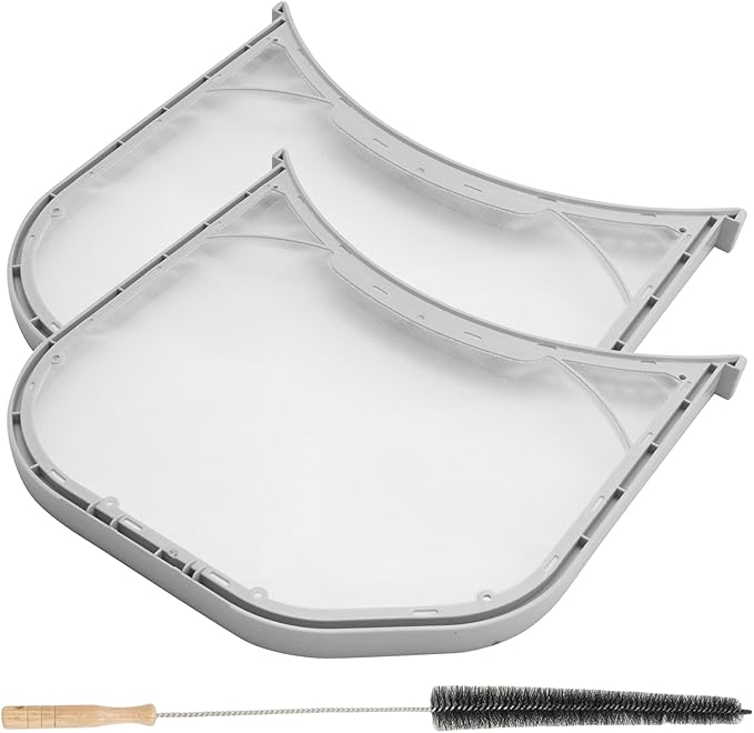 2Pcs ADQ56656401 Dryer Lint Filter, Replacement for LG DLE3600V/00 DLEX3360V Replacement for Kenmore 79680512900 79680518900, Replaces AP4457244 1462822 AH3531962