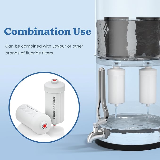 PF-1 Black Thickened Purification Elements,Replacement Filters for ProOne® and Berkey® Filters,ProOne® Big+ or Berkey® Big Countertop Gravity Water Filter System (2 Pack)