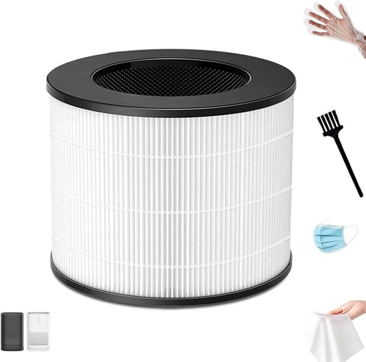 Premium Model 14 True HEPA Replacement Filter for MA Series 14/14W/14B Air Purifier - 3-in-1 System with Pre-Filter, Activated Carbon & 1-Pack HEPA + Cleaning Brush
