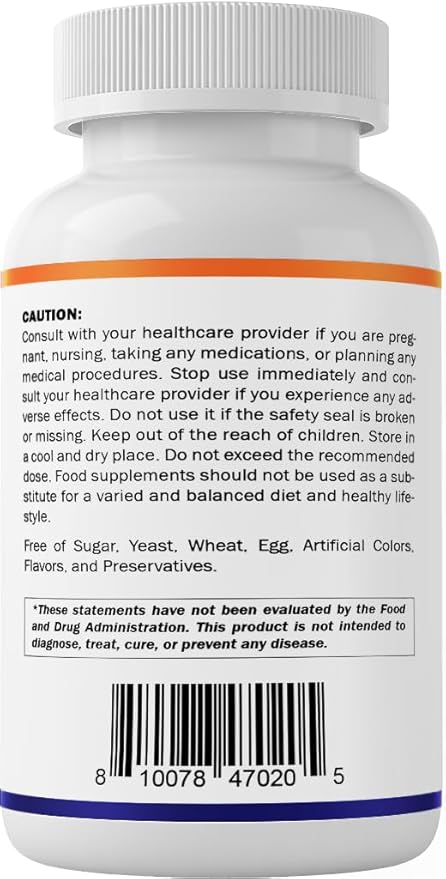 Vitamatic Pantothenic Acid (Vitamin B5) 500 mg- 200 Capsules