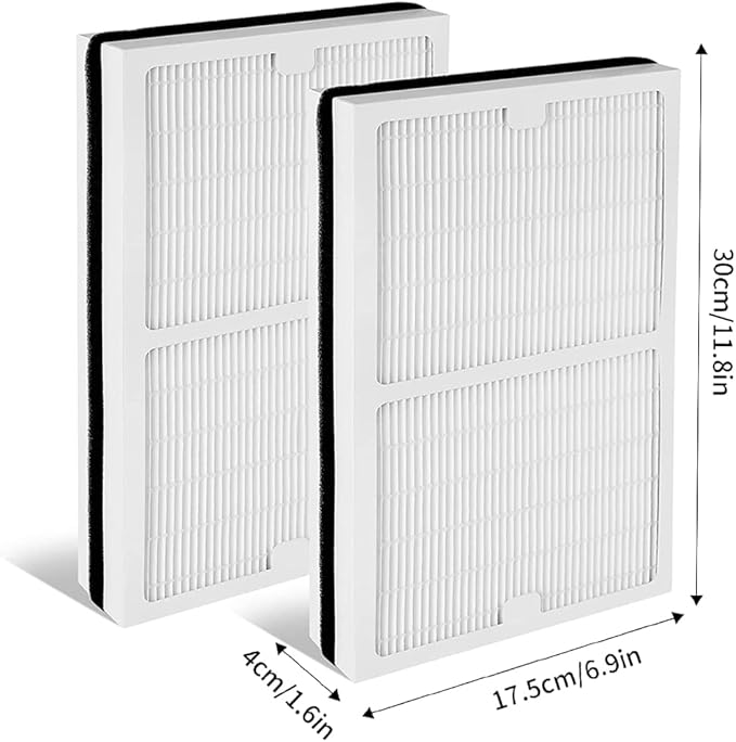 I clean Replacement Idylis Air Purifier Filters C,Compatible with Idylis Air Purifiers IAP-10-200, IAP-10-280, Model # IAF-H-100C