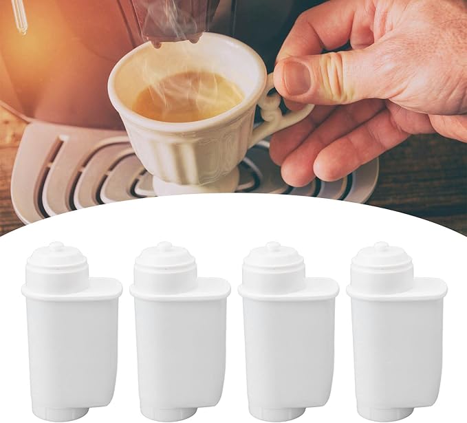 TOPINCN Coffee Machine Water Filter Replacement Compatible for 300 for 100 EQ, Pack of 4 Coffee Machine Water Filter