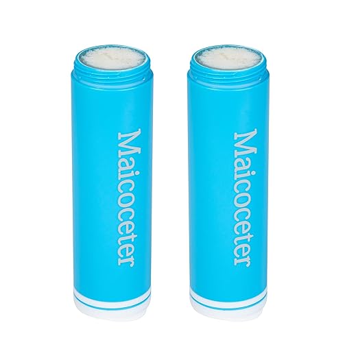 Membrance Replacement (2 Pack) for Water Filter Straw, Portable Replacement Filter for Camping, Hiking & Emergency Preparedness