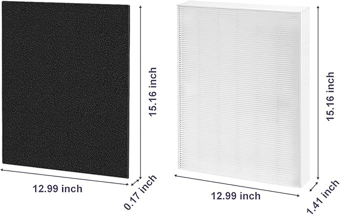 AP-1512HH Replacement Filter Set for for Coway Airmega AP-1512HH & 200M, 2 HEPA filter + 6 Carbon Filter