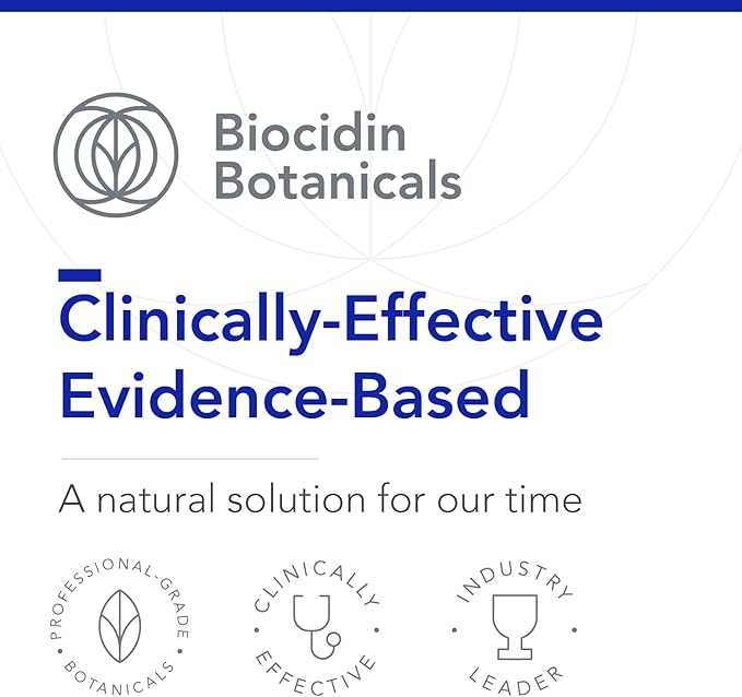 Biocidin Liquid Formula - Biofilm Buster & Broad-Spectrum Botanicals for Gut Detox Cleanse Support - Promotes Microbial Balance, Gut Health & Clearance of Unwanted Microbes (1 Oz)