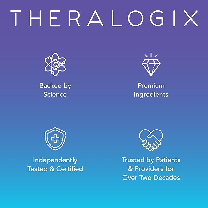Theralogix Ovasitol Plus Metabolic Health Supplement - Myo-Inositol & D-Chiro Inositol+Chromium Picolinate+Alpha-lactalbumin & Vitamin D - 90-Day Supply - Unflavored - 180 Count