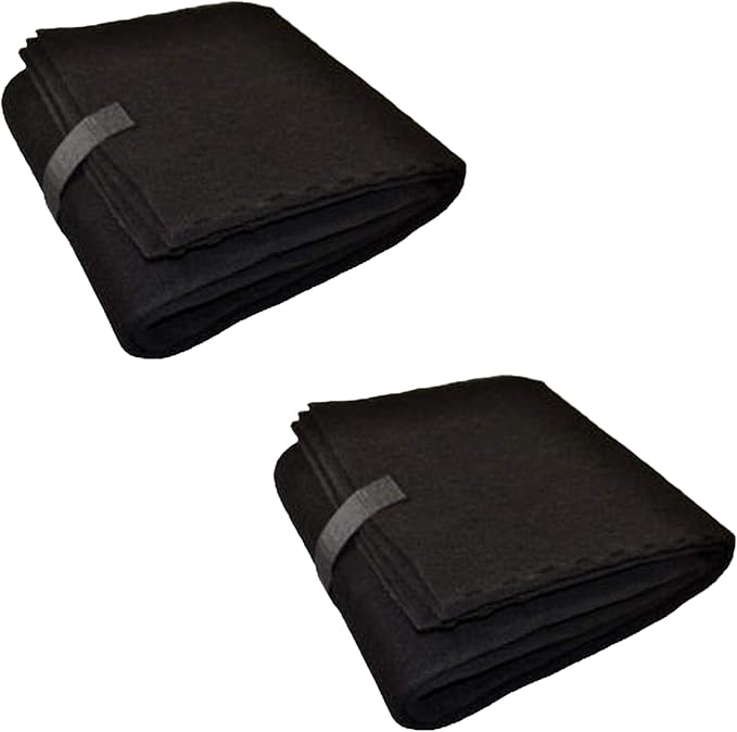 CFS – Pack of 2, Universal Cut to Fit Carbon Pre-Filter Pad Roll for Air Purifiers, Range Hood, Furnace Filters, & Air Conditioner Filters – Fresh Air for Indoor – Charcoal Air Filter Sheet – 12"x48"