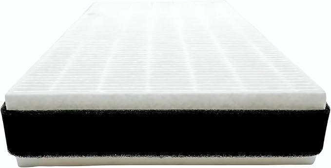 Nispira F1 C01 T02 HEPA Replacement Filter for 3M Filtrete Room Air Purifier FAP-C01-F1, FAP-T02-F1, FAP-C01BA-G1, FAP-T02WA-G1, FAP-ST02W, FAP-ST02N. 12 in. x 6.75 in. Part FAPF-F1-A. 10 Pack