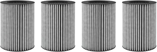 Nispira 2-in-1 AM-1A HEPA with Activated Carbon Filter Replacement For The Three Musketeers III M Mini Portable Air Purifier for Car Desktop, 4 Packs