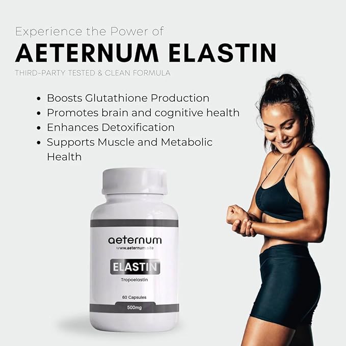 Elastin - 500mg Capsules - 60 Capsules