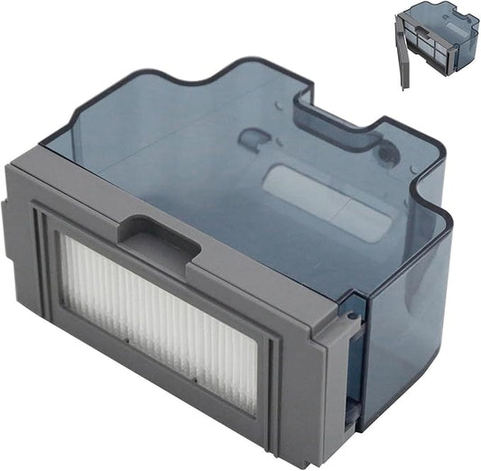 Usoway Robot Vacuum Replacements Parts Fit For Lefant M210/M213/M210b, For Okp K2 K2p K3 K4 K5 L1 K2p Robot Vacuum Cleaner, Vacuum Dust Pan, Side Sweep Edge Brush HEPA Filter (Dustbin-1pc), JCH-1546