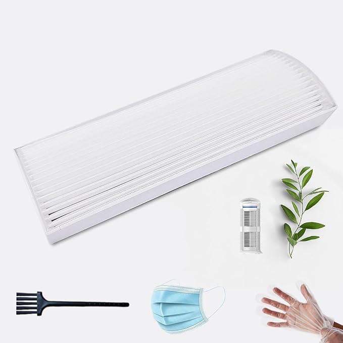 TPP220F True HEPA Air Filter Replacement Compatible with Air Purifier Models TPP220, TPP220F, TPP220H & TPP220M - 12.2” x 4.1” x 1.3”,4-Stage Filtration with Activated Carbon (1 Pack