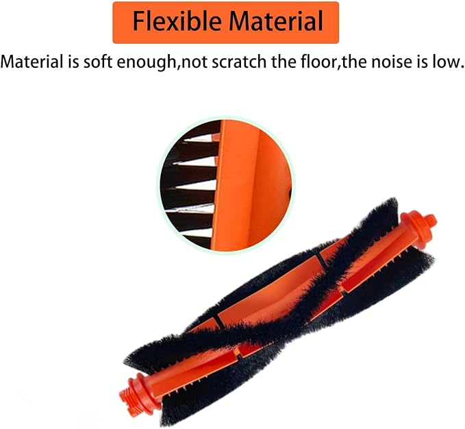 Vacuum Accessories for iRobot Roomba Combo Essential Robot Y0140/Y01420 Cleaner-14PCS(1 Roller Brush+4 Hepa Filters+4 Side Brush+4 Mop Pads+1 Cleaning Tool)