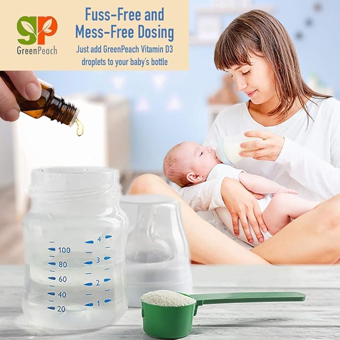 Organic Baby & Infant Vitamin d Drops - Vegetarian 400 IU Liquid Vitamin d3 for Babies & Newborn | No Sugar or Flavors | Non-GMO | Gluten Free & Tummy Gentle | Ages 4 & Under - Pack of 3