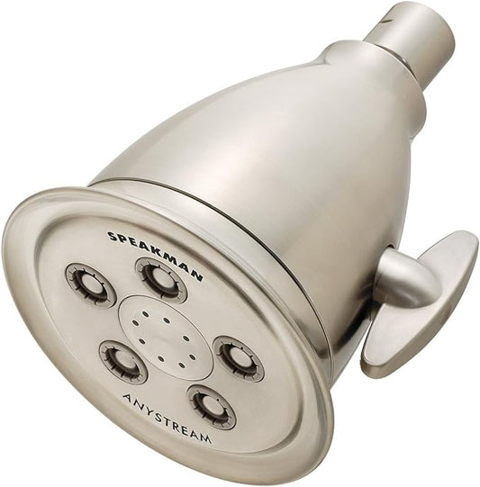 Speakman, Brushed Nickel S-2005-HB-BN-E2 Hotel Anystream Multi-Function 2.0 GPM Adjustable Shower Head