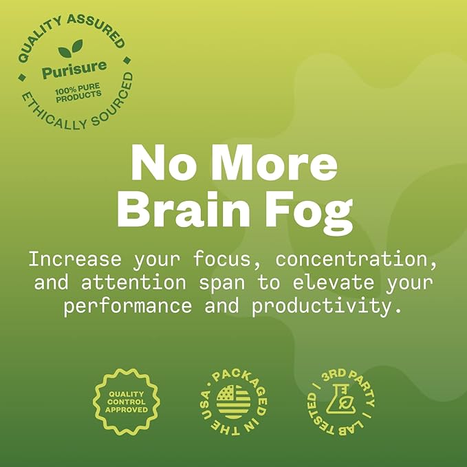 CDP Choline Powder, 10g, CDP Choline Supplements That Support Attention, Focus, and Energy, Citicoline Powder for Cognitive Function, Increases Motivation and Productivity, 40 Servings