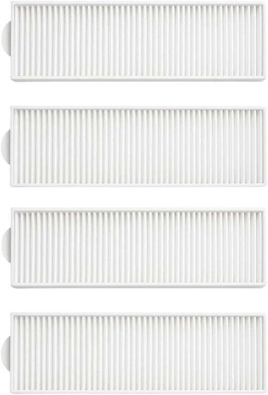 Nispira Replacement Style 8 and 14 HEPA Filter Compatible with Bissell Upright Vacuum Part #3091, 2036608, 2037715. Fits 3750/6595 Bissell Lift-Off series. 4 Packs