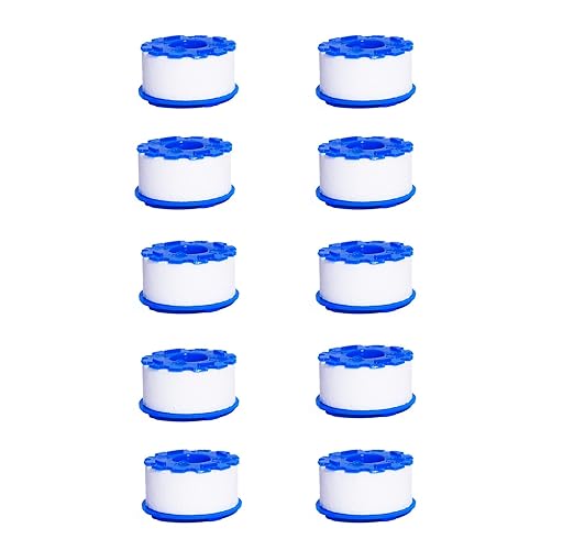 10Pcs Sink Water Filter Faucet Cartridges Replace Set, Universal 360 ° Rotating Kitchen Faucet Water Filter Replace Part