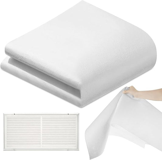 Pangda Merv 13 Filter Material, 30 Ft² Cut to Fit Air Vent Filters for Clean Living Basic Dust and Pet Dander Pollen Mold Bacteria Smoke for Home Ac HVAC, Efficiency Breathable DIY Design