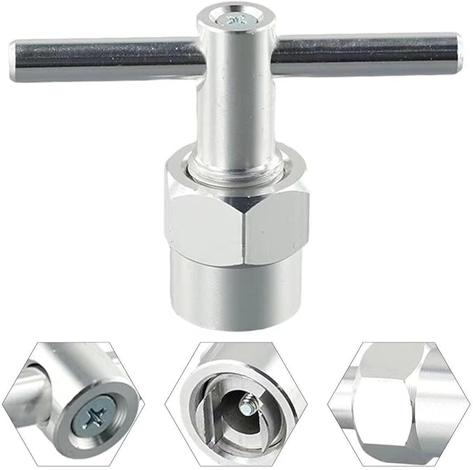 104421 Cartridge Removal Tool, Cartridge Puller Compatible With Moen 1200,1222,& 1225 Single Handle Cartridges，Faucet Cartridge Replacement Core Puller, Moen Shower Cartridge Replacement