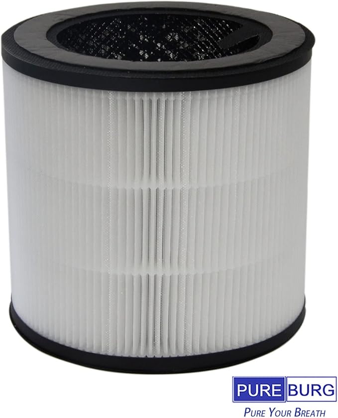 PUREBURG FY0293 Replacement Filter Compatible with PHILIPS AC0820 AC0850 Series 800 Air Purifiers FY0194 Also,2-Pack H13 HEPA Activated Carbon 2-in-1