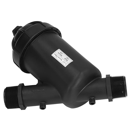 120 Mesh Drip Filter G1‑1/2 Male Thread Disc Filter for Gardening Greenhouse Irrigation