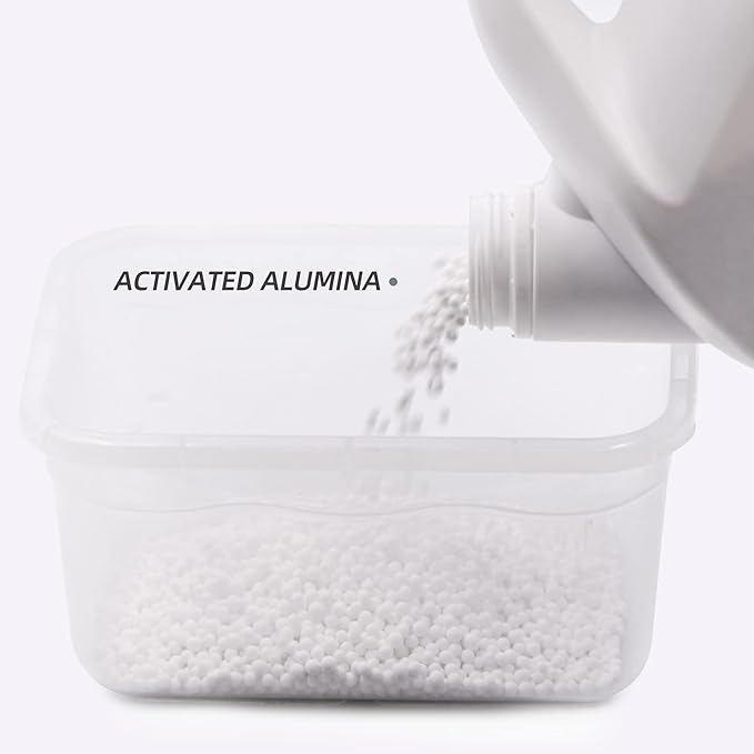 22.5 LBS Activated Alumina, Alumina Desiccant Great for Filament Drying, Reusable Dessicant Dehumidifiers Desiccant Moisture Absorber Prevent Wet Filament