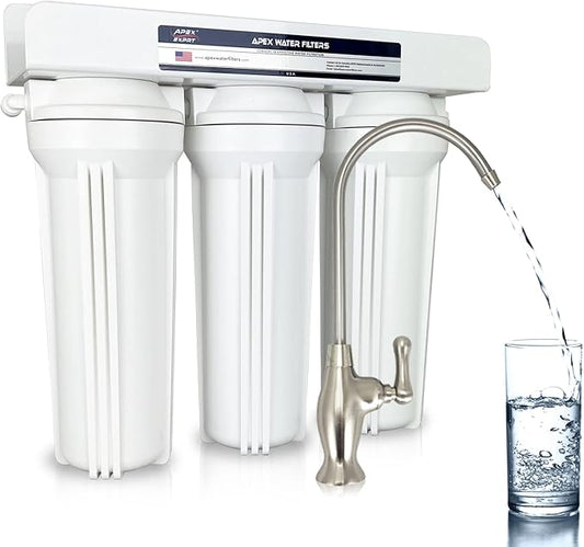 APEX MR-2032 Under the Counter Water Filter System - Alkaline